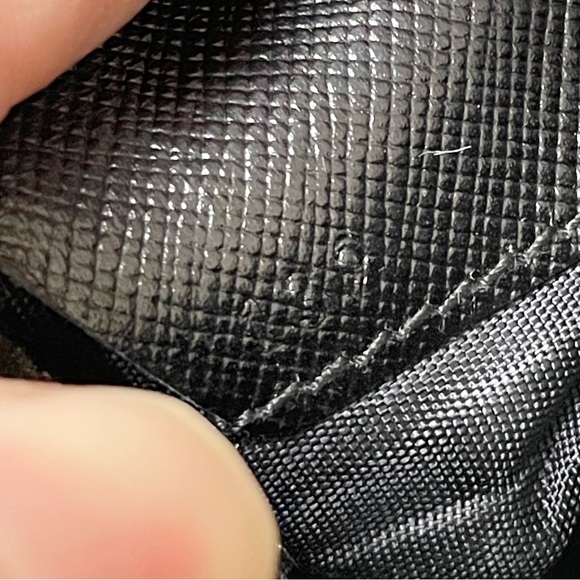 Prada black Tessuto nylon triangle logo trifold wallet - Picture 11 of 11